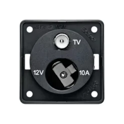 BERKER Prise 12 V + TV Integro