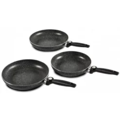 BIALETTI Poêle Aluminium Manche Repliable