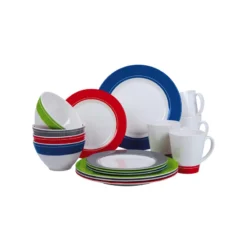 CAMP4 Set Vaisselle 16 Pièces Burano