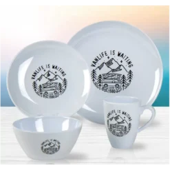 CAMP4 Set Vaisselle 16 Pièces Van Life