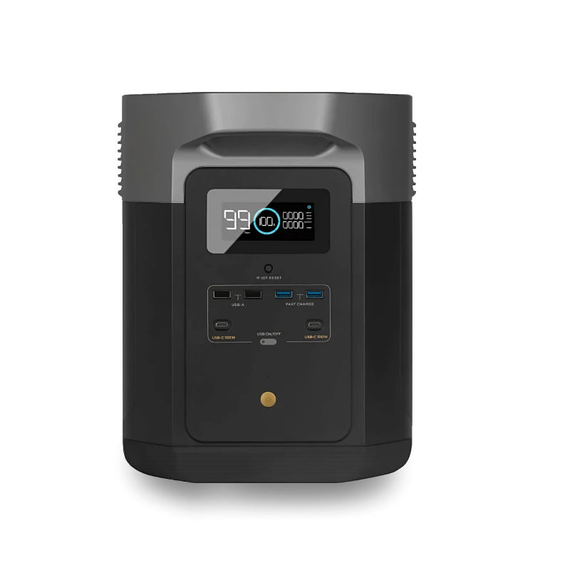 ECOFLOW Delta Max 1612 Wh + Panneaux Solaires 2 X 400 W 2 ECOFLOW Delta Max 1612 Wh + Panneaux Solaires 2 X 400 W – Image 2