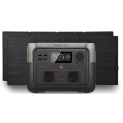 ECOFLOW River 2 Max 512 Wh + Panneaux Solaires 2 X 110 W