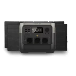 ECOFLOW River 2 Pro 768 Wh + Panneaux Solaires 2 X 110 W
