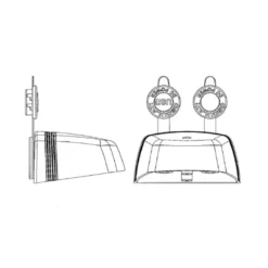 EM Prise 2x2 USB En Saillie -Matériel De Camping em 2x2 usb en saillie 2
