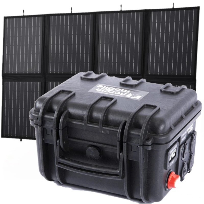 EM Powerkase PK60 768 Wh + Panneau Solaire 125 W 1 EM Powerkase PK60 768 Wh + Panneau Solaire 125 W