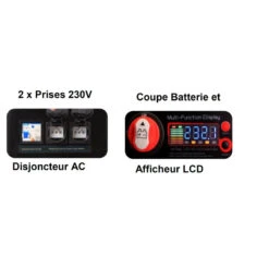 EM Powerbox 3070 Wh 19 EM Powerbox 3070 Wh -Matériel De Camping energie mobile kit powerbox 3070 wh avec panneau solaire 125w 7