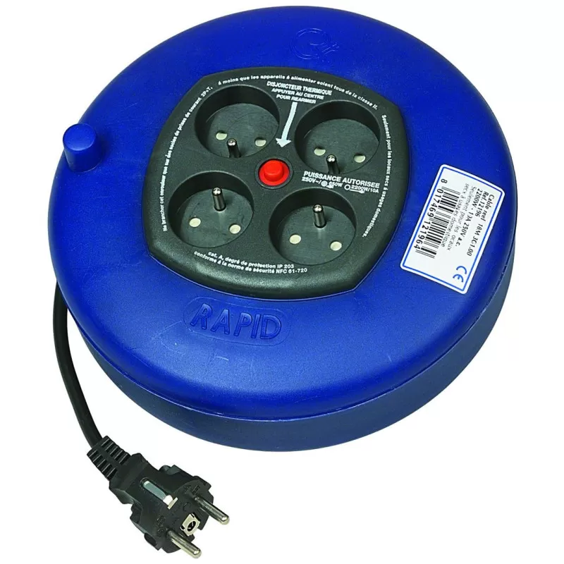 EUROMARINE Enrouleur électrique 4 Prises 15 M 1 EUROMARINE Enrouleur électrique 4 Prises 15 M