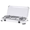 GIMEG Réchaud 2 Feux Avec Couvercle