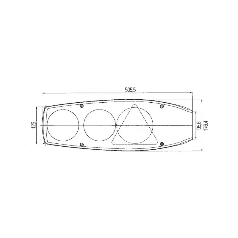 HELLA Feux Arrières Caraluna II Chromés Camping-car 3 HELLA Feux Arrières Caraluna II Chromés Camping-car – Image 3
