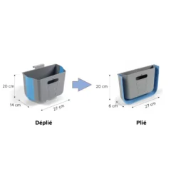 KAMPA Hanging Bin - Corbeille Compressible Suspendue 5 KAMPA Hanging Bin - Corbeille Compressible Suspendue -Matériel De Camping kampa hanging bin corbeille compressible suspendue 2