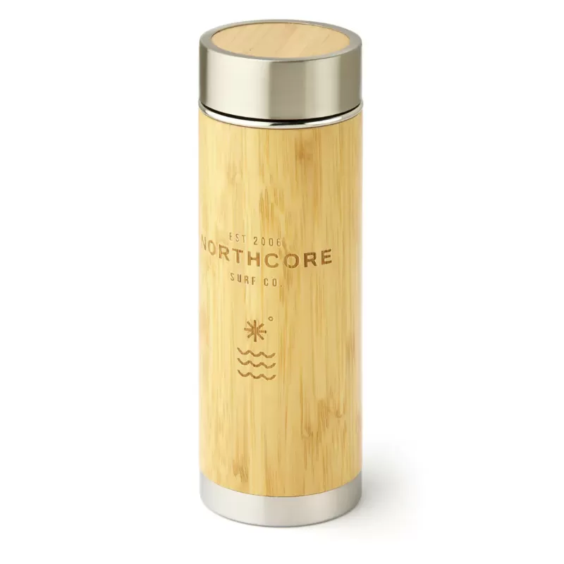 NORTHCORE Thermos® Bambou En Acier 360 Ml 1 NORTHCORE Thermos® Bambou En Acier 360 Ml