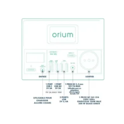 ORIUM Izywatt 146 Wh 13 ORIUM Izywatt 146 Wh -Matériel De Camping orium izywatt 150 6