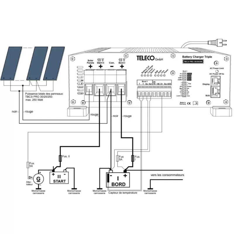 TELECO TBC3i PRO 30/20/250 Multicharger 2 TELECO TBC3i PRO 30/20/250 Multicharger – Image 2