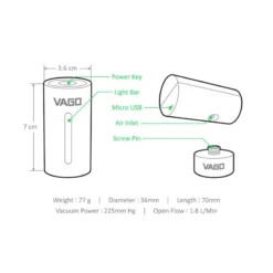 VAGO Vago Blanc -Matériel De Camping vago vago 2